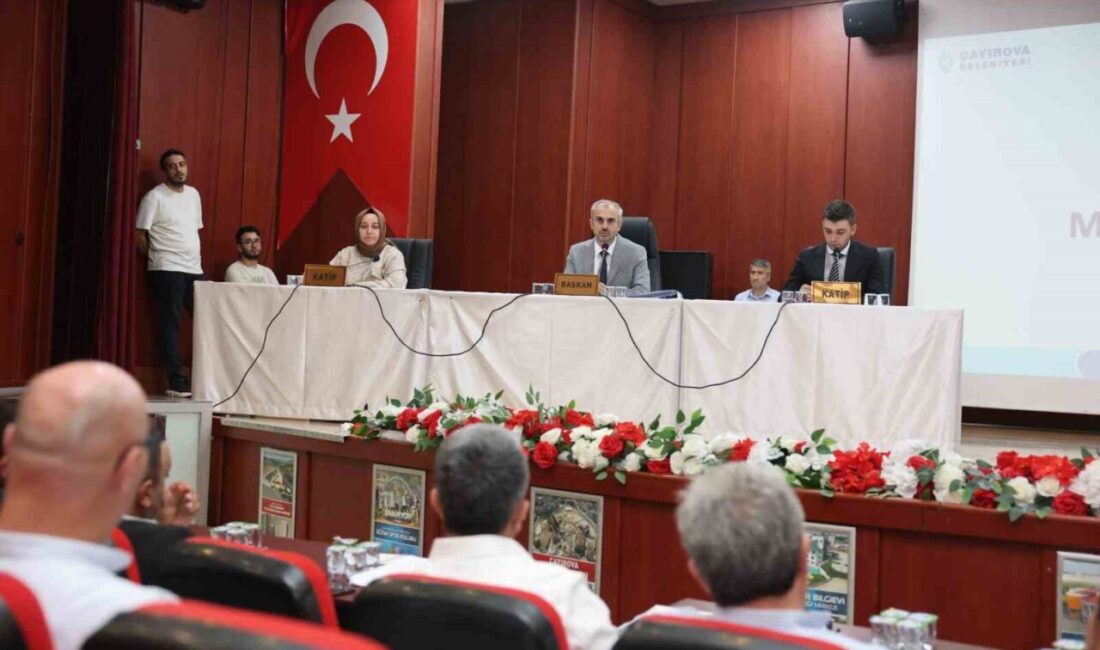 Çayırova Belediyesi Eylül Ayı Olağan Meclis Toplantısı’nda 7 gündem maddesi