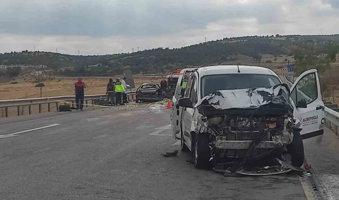 Yozgat’ın Çekerek ilçesinde meydana gelen trafik kazasında 1 kişi hayatını