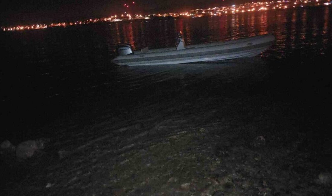 İzmir’in Çeşme ilçesinden yasa dışı yollarla yurt dışına çıkmak isteyen