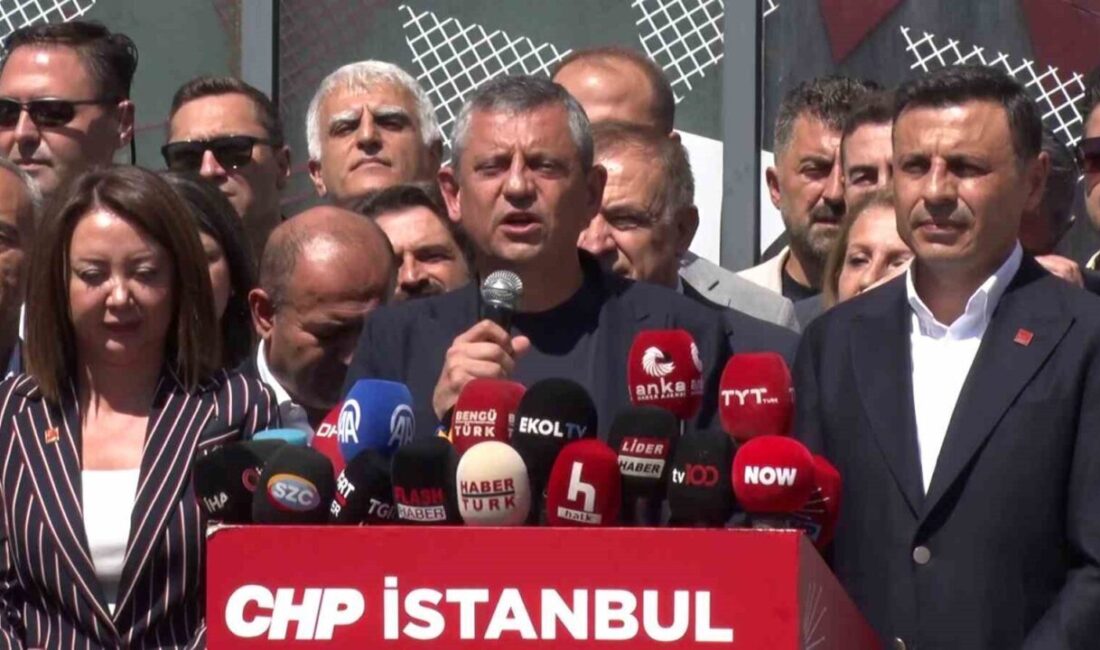 Cumhuriyet Halk Partisi (CHP) Genel Başkanı Özel Özel, partisinin 38.