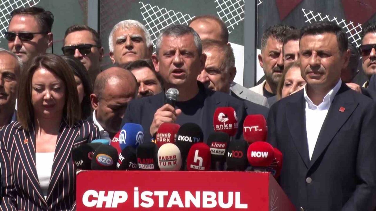 Cumhuriyet Halk Partisi (CHP) Genel Başkanı Özel Özel, partisinin 38.