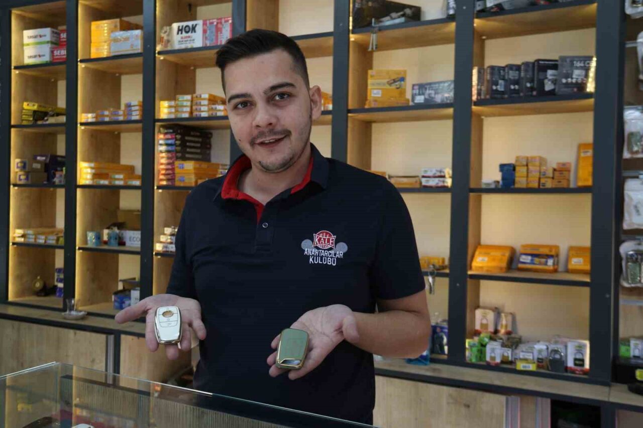 Çilingir Ali İhsan, yedek anahtarın araç sahipleri için büyük kolaylık