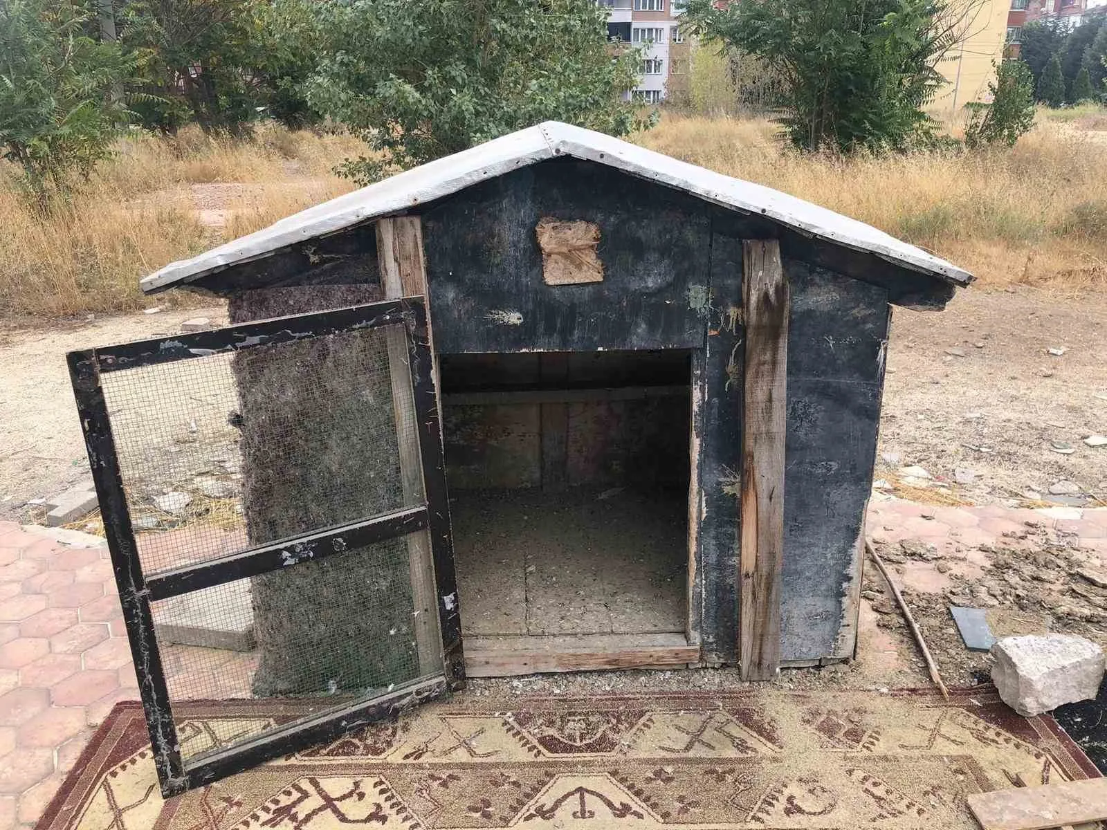 Eskişehir cinayete kurban giden Hasan Hüseyin Dogruk’un kuşlara beslemek amaçlı