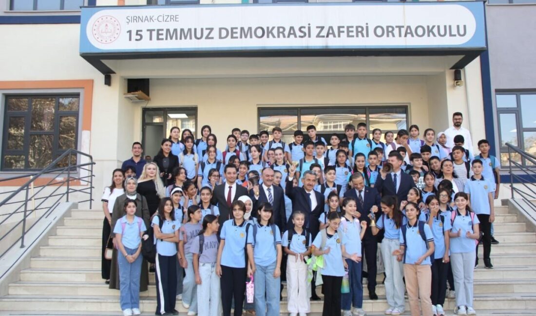 Şırnak’ın Cizre ilçesinde 2025-2026 eğitim ve öğretim yılı Şırnak Valisi