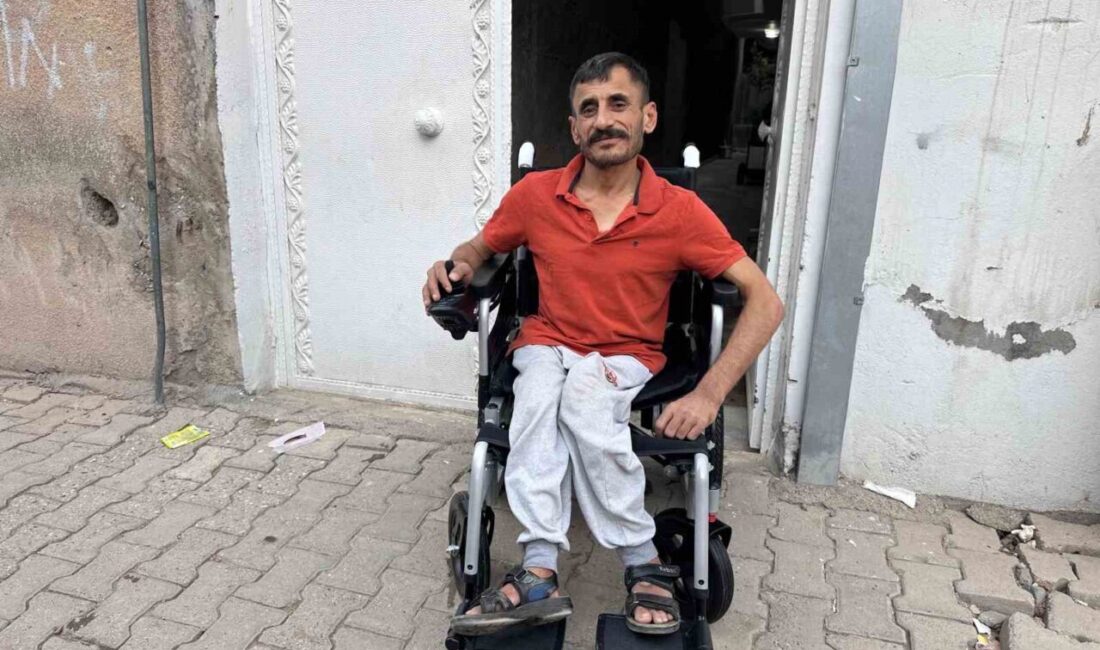 Şırnak’ın Cizre bedensel engelli Ramazan Kaplan’ın akülü tekerlekli sandalye hayalini