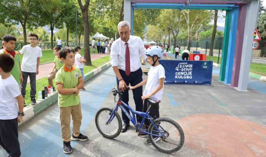 Bursa Büyükşehir Belediyesi, Avrupa Hareketlilik Haftası etkinlikleri kapsamında çocuklara yönelik