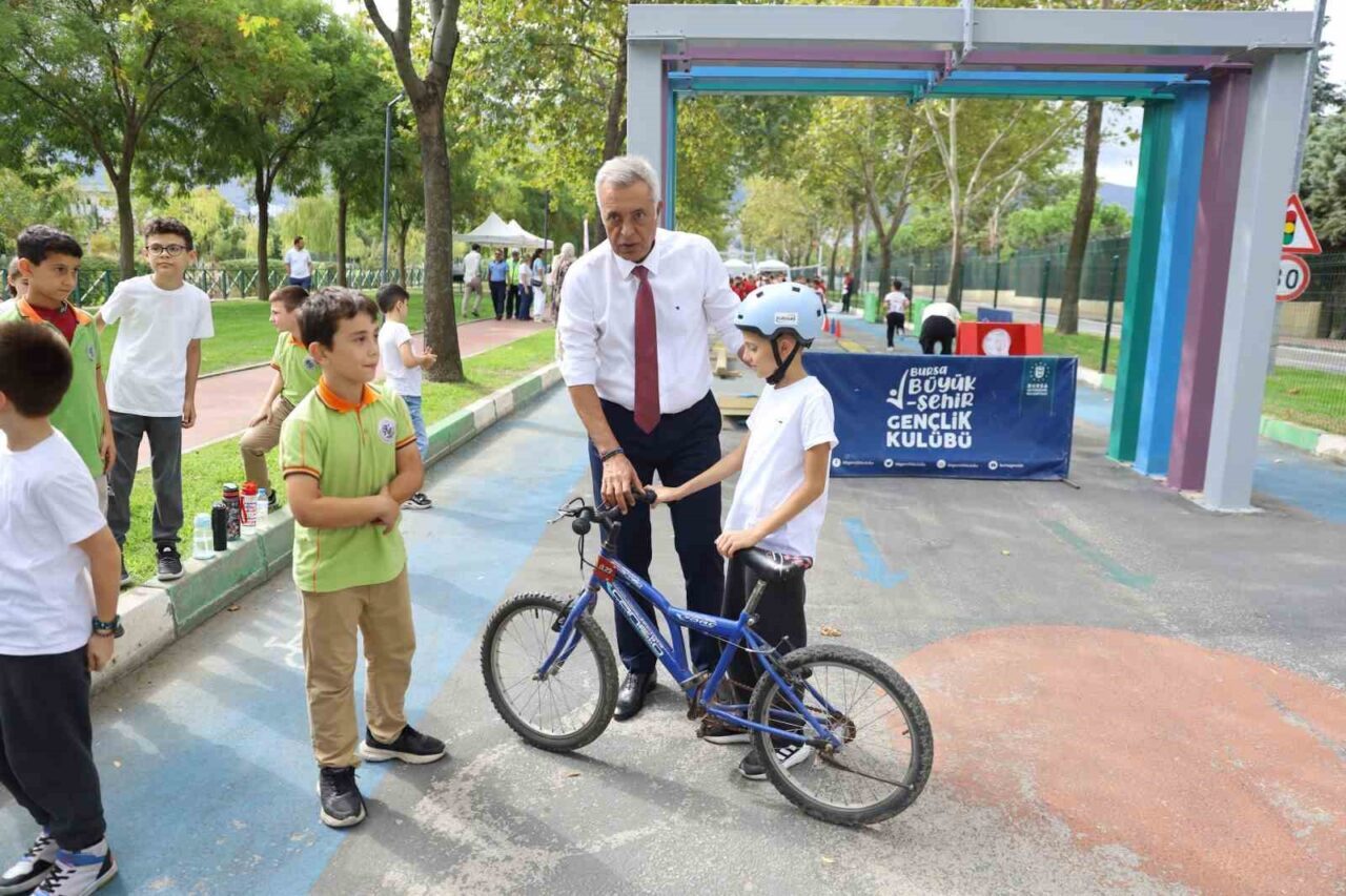 Bursa Büyükşehir Belediyesi, Avrupa Hareketlilik Haftası etkinlikleri kapsamında çocuklara yönelik