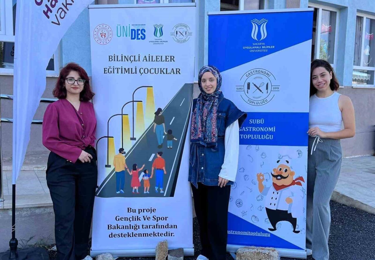 SUBÜ Gastronomi Topluluğu, ÜNİDES kapsamında desteklenen “Bilinçli Aileler, Eğitimli Çocuklar”