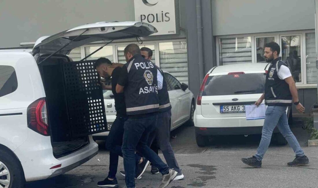 Kocaeli’nin Gebze ilçesinde çocukların gözü önünde babaya şiddet uygulayan şahsın,