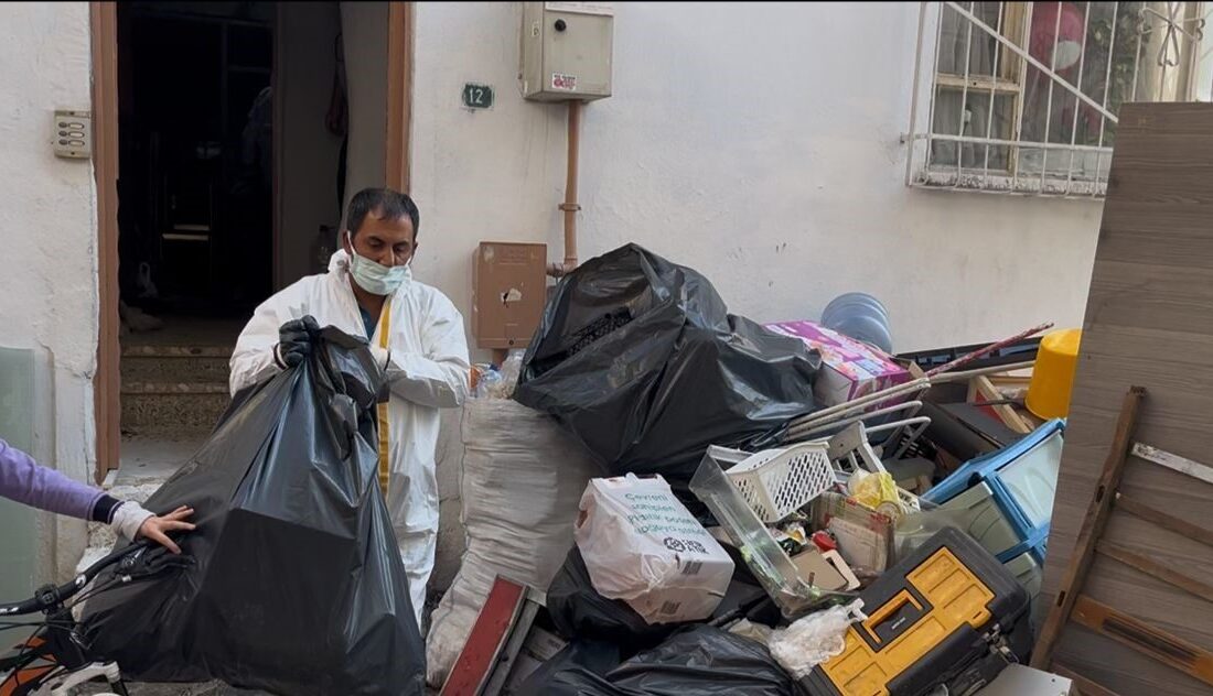 Bursa’nın Yıldırım ilçesinde kötü kokuların yayılması üzerine şikâyet edilen bir