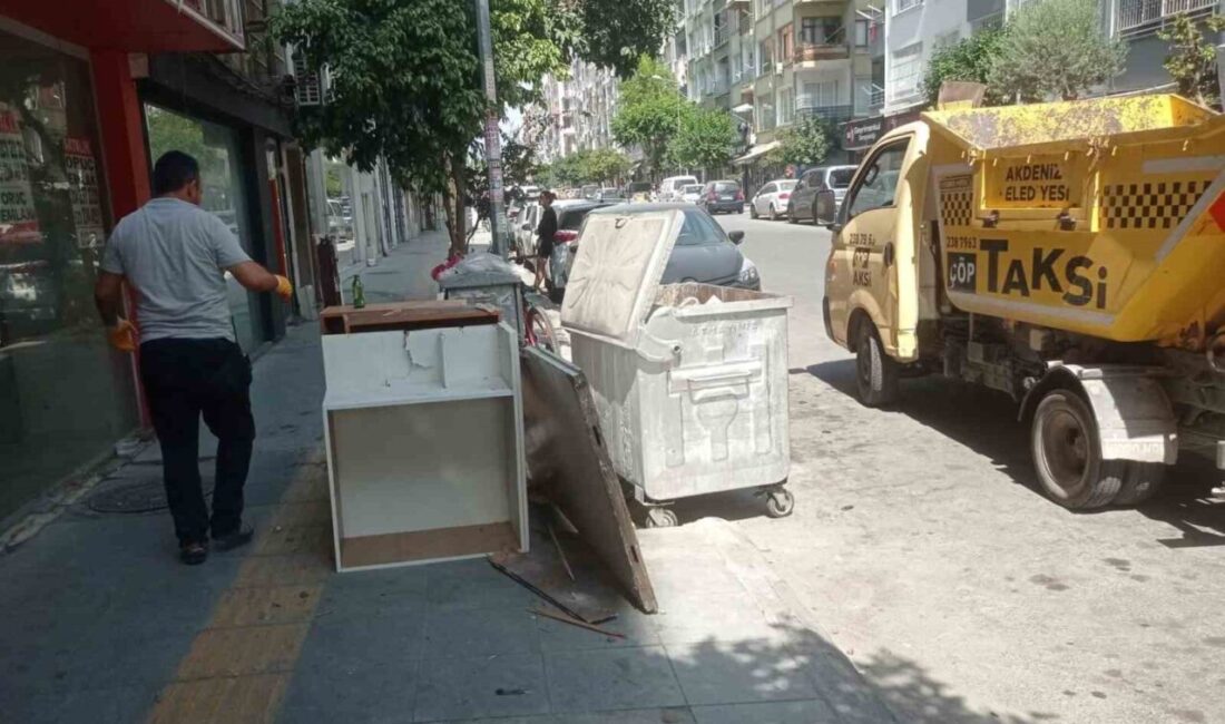 Mersin’in merkez ilçe Akdeniz Belediyesi, kentte görüntü kirliliğine yol açan