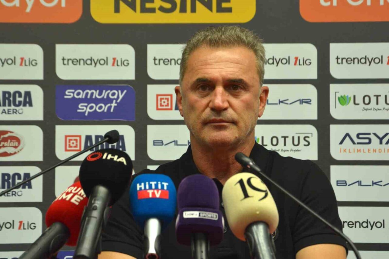 Çorum FK, İstanbulspor’a 3-1 mağlup olduğu karşılaşmanın ardından Teknik Direktör