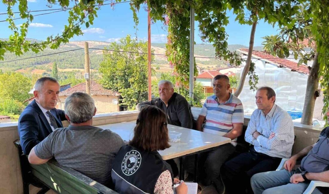 Bilecik İl Tarım ve Orman Müdürü Çetin Ayvalık, Çukurören köyünde
