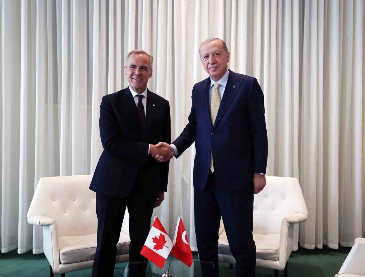 Cumhurbaşkanı Recep Tayyip Erdoğan, New York temasları kapsamında Kanada Başbakanı