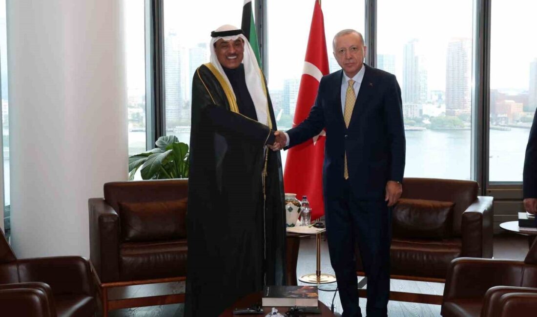 Cumhurbaşkanı Recep Tayyip Erdoğan, New York temasları kapsamında Kuveyt Veliaht