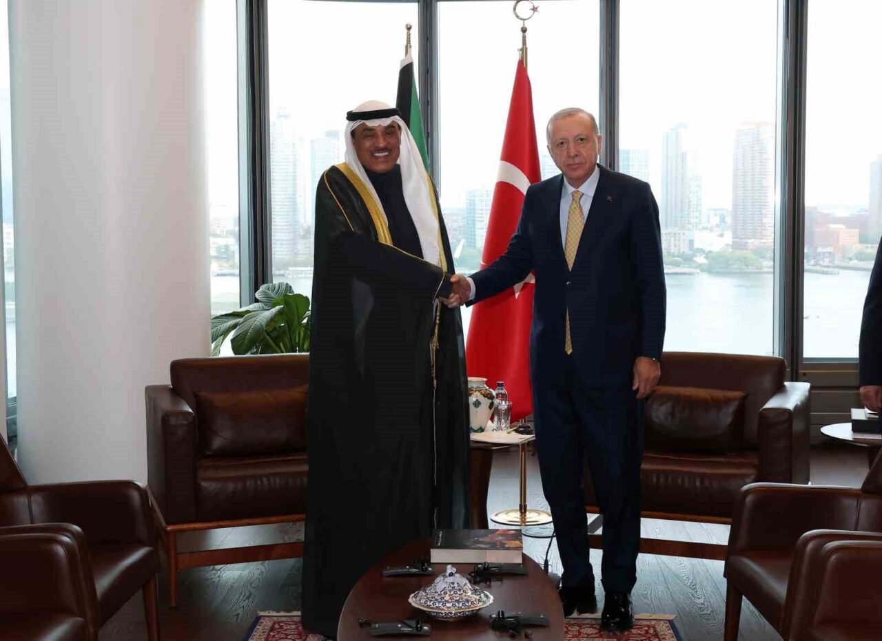 Cumhurbaşkanı Recep Tayyip Erdoğan, New York temasları kapsamında Kuveyt Veliaht