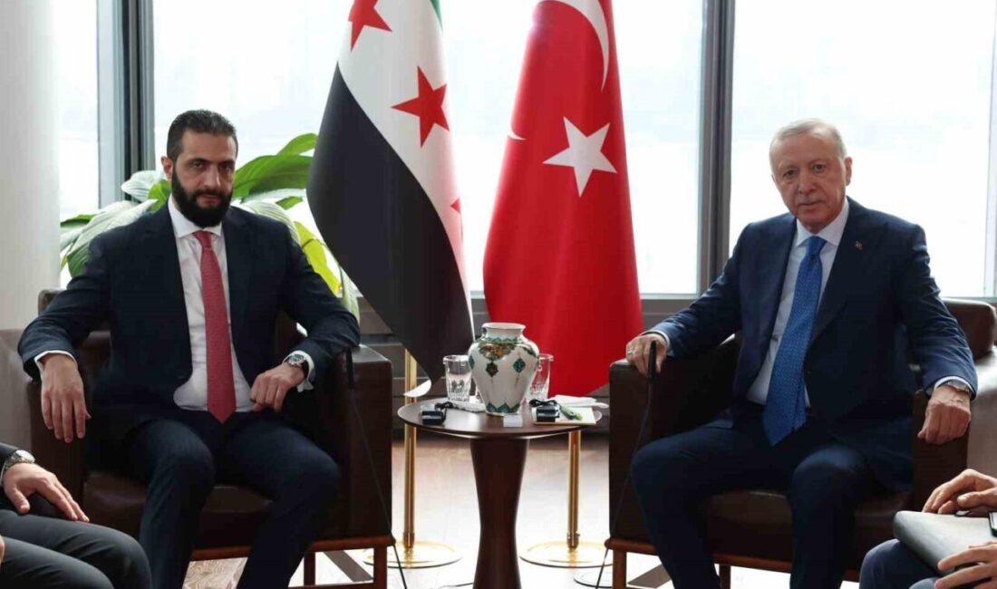 Cumhurbaşkanı Recep Tayyip Erdoğan, ABD’deki temasları kapsamında Suriye Devlet Başkanı