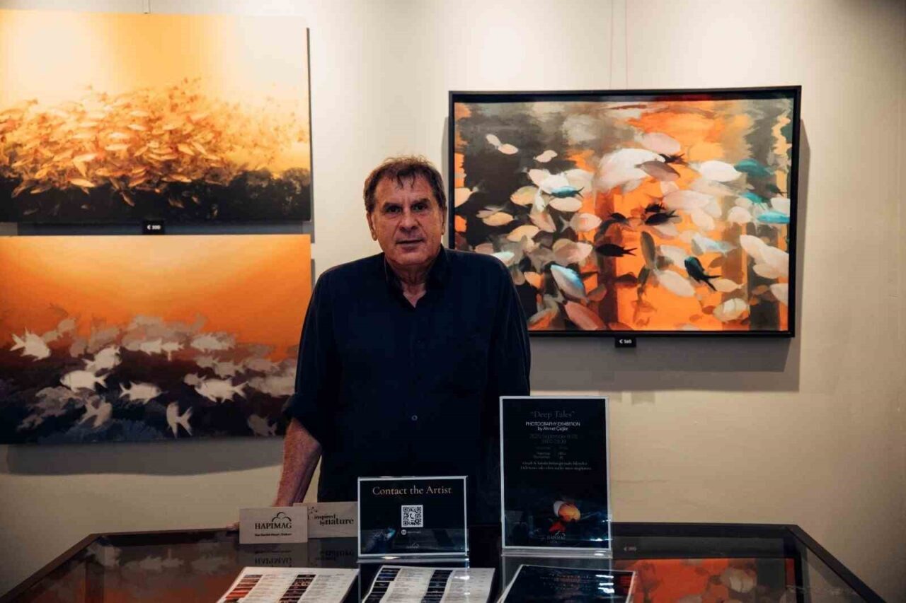 Hapimag Sea Garden Resort, fotoğraf sanatçısı Ahmet Çağlar’ın sualtı fotoğraflarından