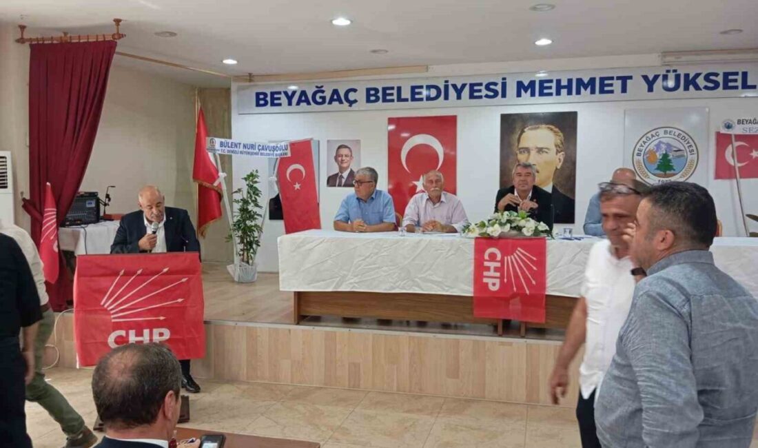 DENİZLİ (İHA) – Denizli’nin Beyağaç ilçesinde gerçekleşen CHP ilçe kongresinde,