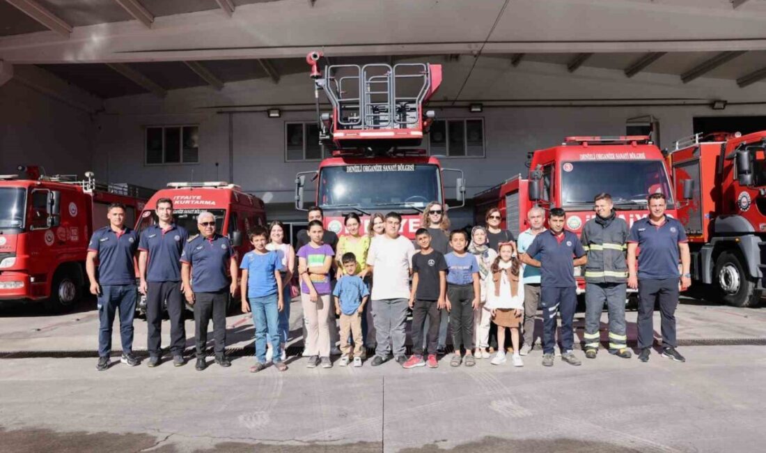 25 Eylül-1 Ekim İtfaiye Haftası kapsamında, Denizli Organize Sanayi Bölgesi