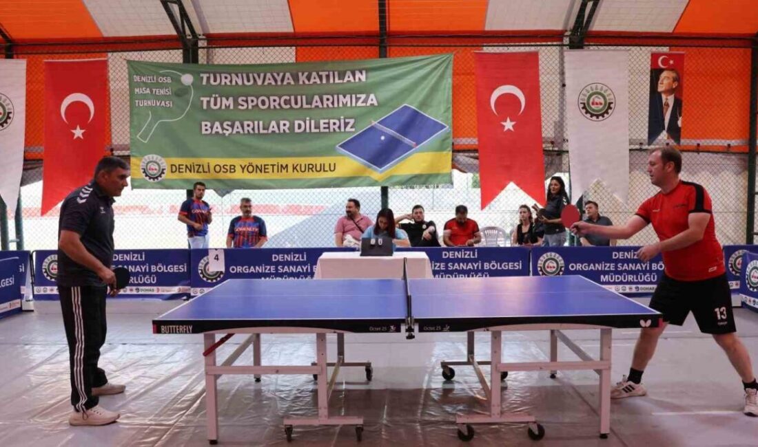 Denizli Organize Sanayi Bölge Müdürlüğü tarafından geleneksel olarak düzenlenen Masa