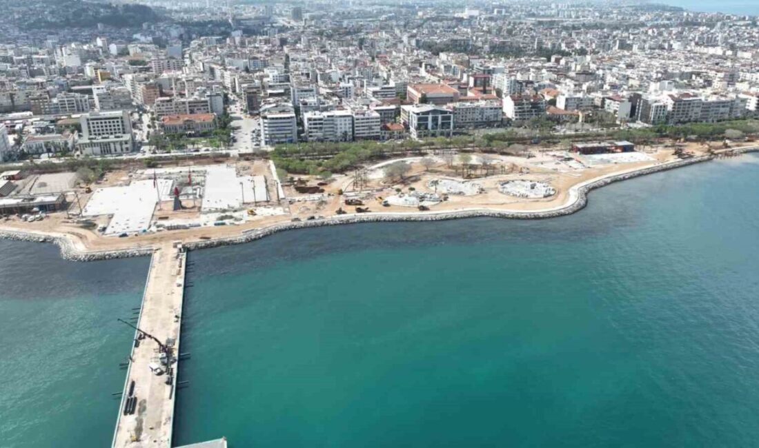 Hatay’da depremde 80 santimetre kayma yaşanan İskenderun sahili, hayata geçirilen