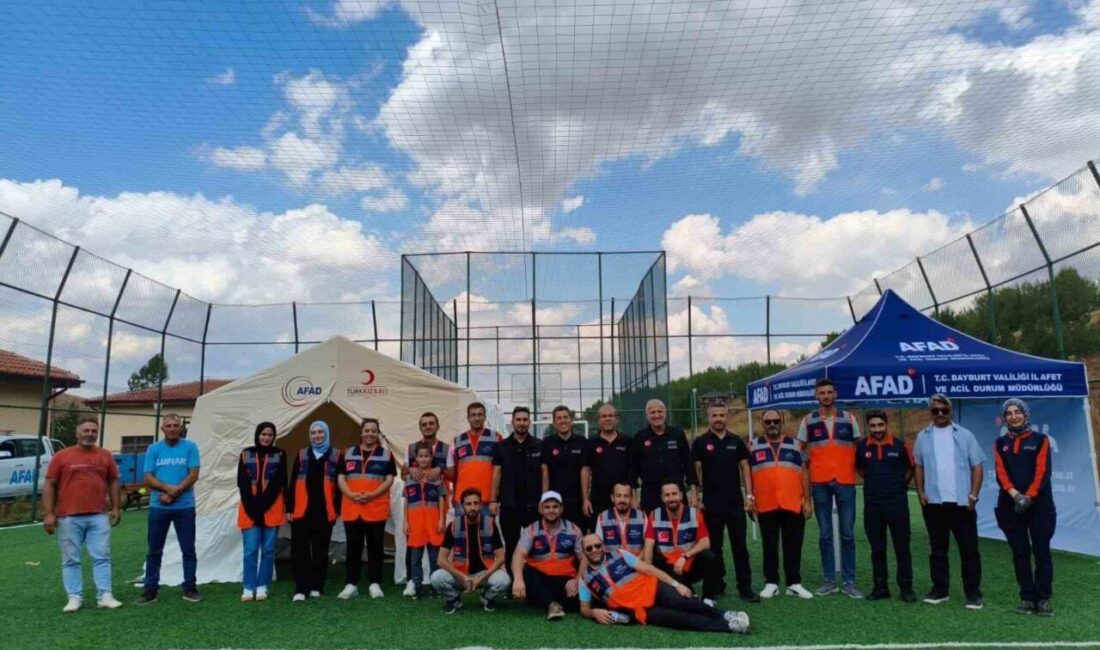 Bayburt İl Afet ve Acil Durum Müdürlüğü tarafından düzenlenen ‘Destek