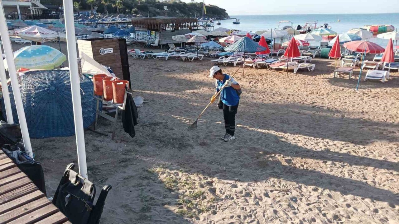 Didim Belediyesi Temizlik İşleri Müdürlüğü ekipleri, kent genelinde temizlik ve