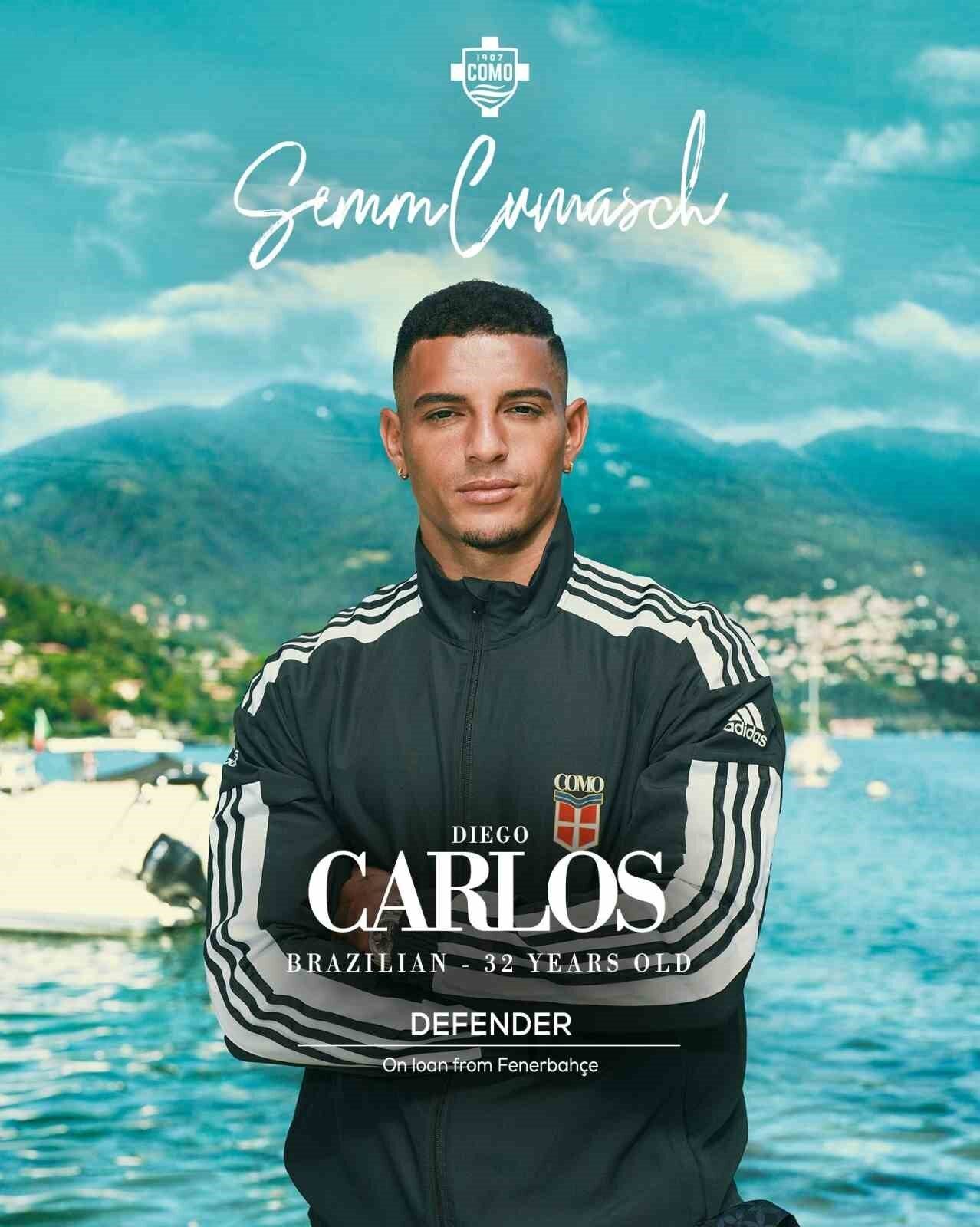 Fenerbahçe, Brezilyalı oyuncu Diego Carlos’un kiralık transferi konusunda İtalya’nın Como