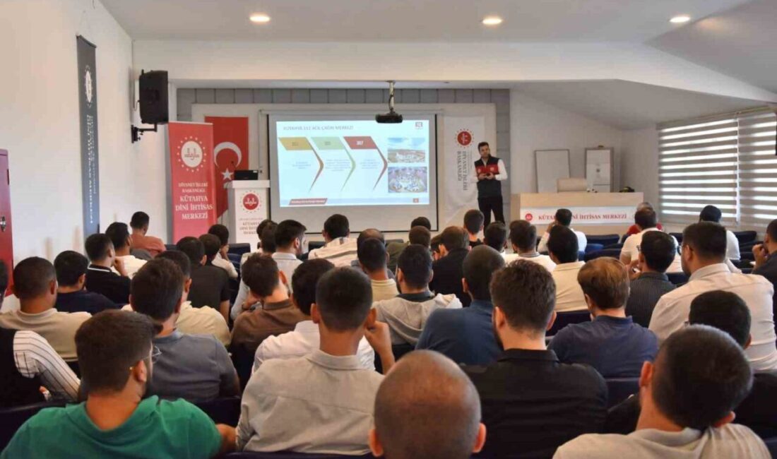 Kütahya Dini İhtisas Merkezi’nde din görevlisi adaylarına yönelik ’112 Acil