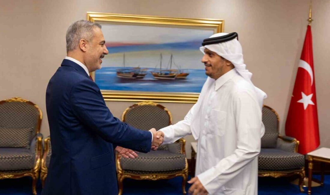 Dışişleri Bakanı Hakan Fidan, Katar Başbakanı ve Dışişleri Bakanı Şeyh