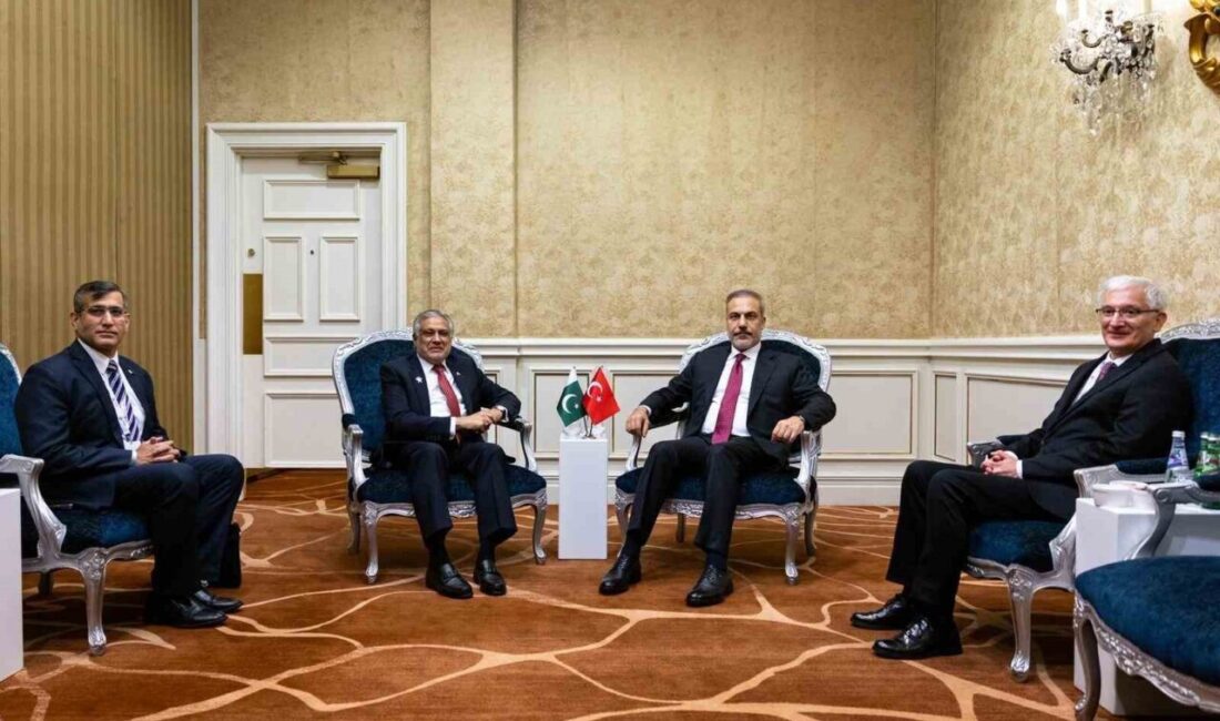 Dışişleri Bakanı Hakan Fidan, Pakistan Dışişleri Bakanı Muhammed Ishaq Dar