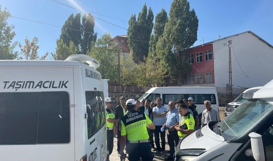 Ağrı’nın Diyadin ilçesinde 2025-2026 eğitim-öğretim yılının başlamasıyla birlikte okul servis