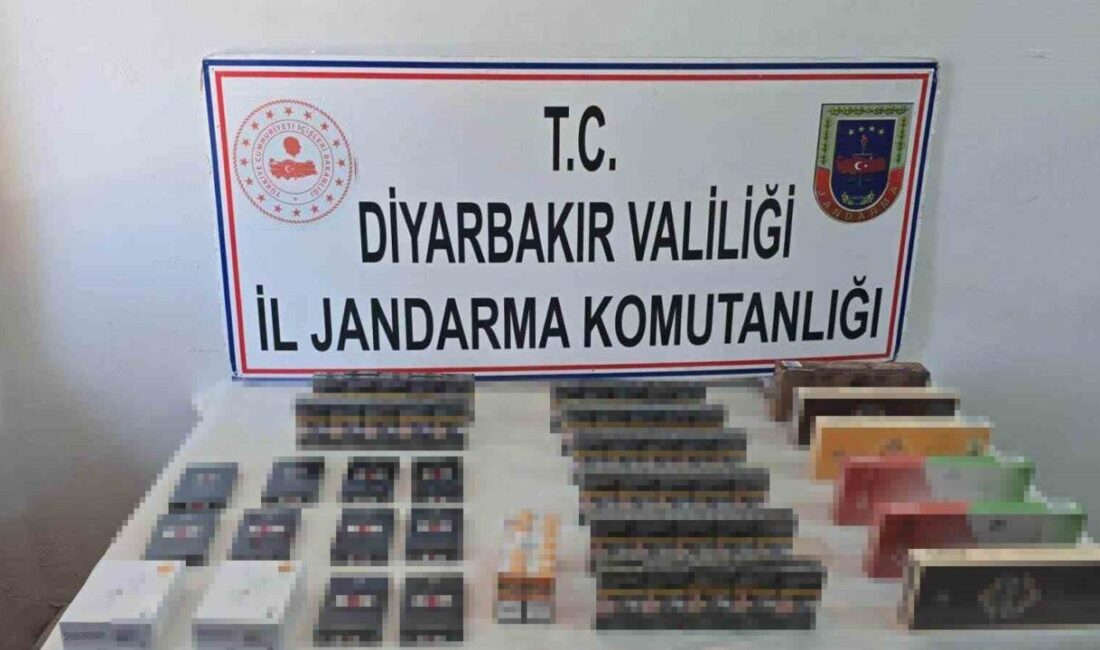 Diyarbakır’da 8-14 Eylülde düzenlenen operasyonlarda çok sayıda kaçak ürün ele