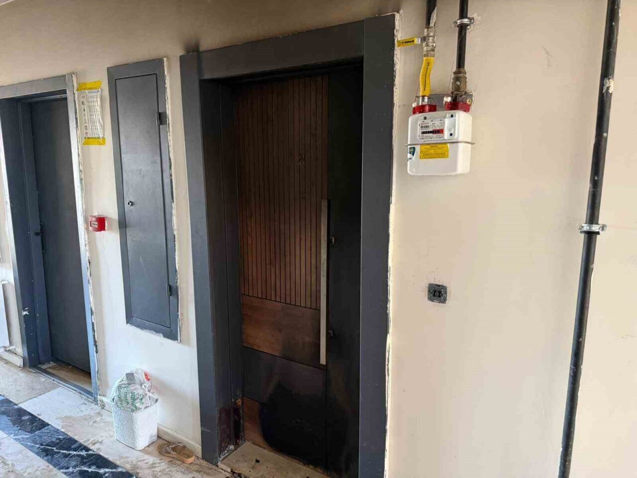 Diyarbakır’da bir evde yangın çıktı. 4 kişinin etkilendiği yangında ev