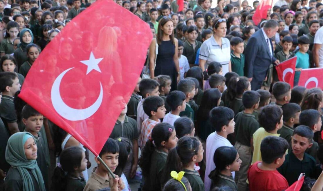 Diyarbakır’da 2025-2026 eğitim öğretim yılı coşku ile başladı. Bağlar ilçesindeki