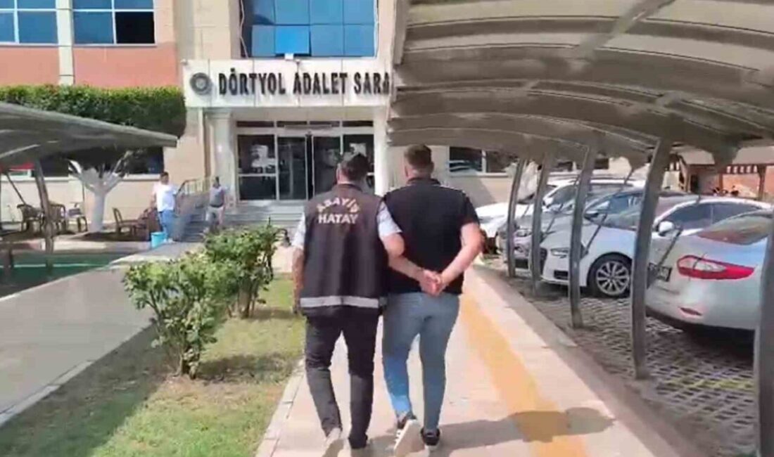 Hatay’ın Dörtyol ilçesinde işledikleri çeşitli suçlar hakkında adli makamlarca verilen