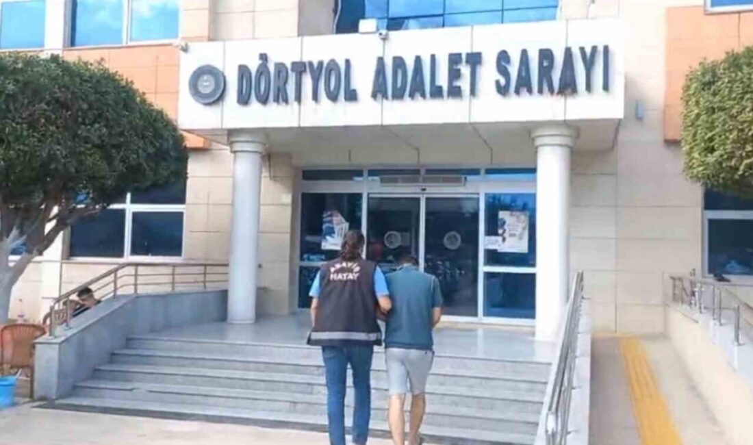 Hatay’ın Dörtyol ilçesinde hırsızlık suçundan gözaltına alınan şüpheli adli makamlarca