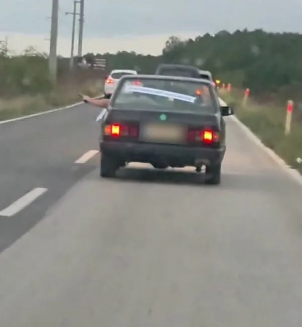 Sakarya’nın Karasu ilçesinde düğün konvoyunda havaya ateş açtığı tespit edilen