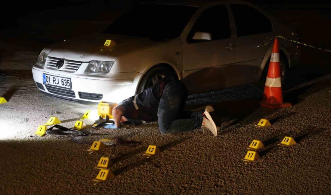 Adana’nın Kozan ilçesinde düğün salonu önünde küfür etme nedeniyle çıkan