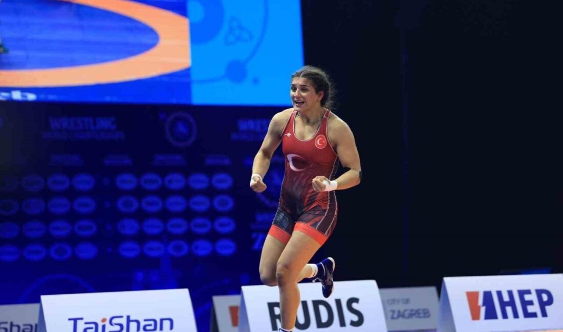 Milli sporcu Nesrin Baş, Dünya Güreş Şampiyonası kadınlar 72 kilo