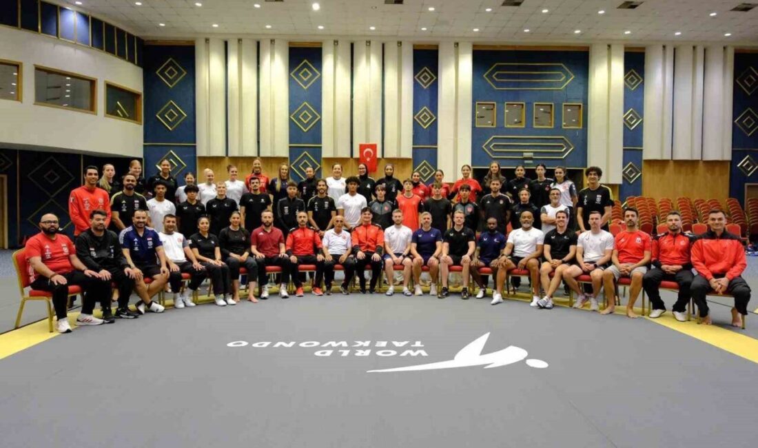 Taekwondo Milli Takımı, İngiltere ve Mısır milli takımlarıyla birlikte Ankara’da