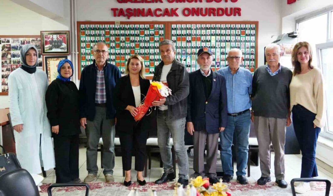 19 Eylül Gaziler Günü dolayısıyla Düzce’deki gazi derneklerini ziyaret eden