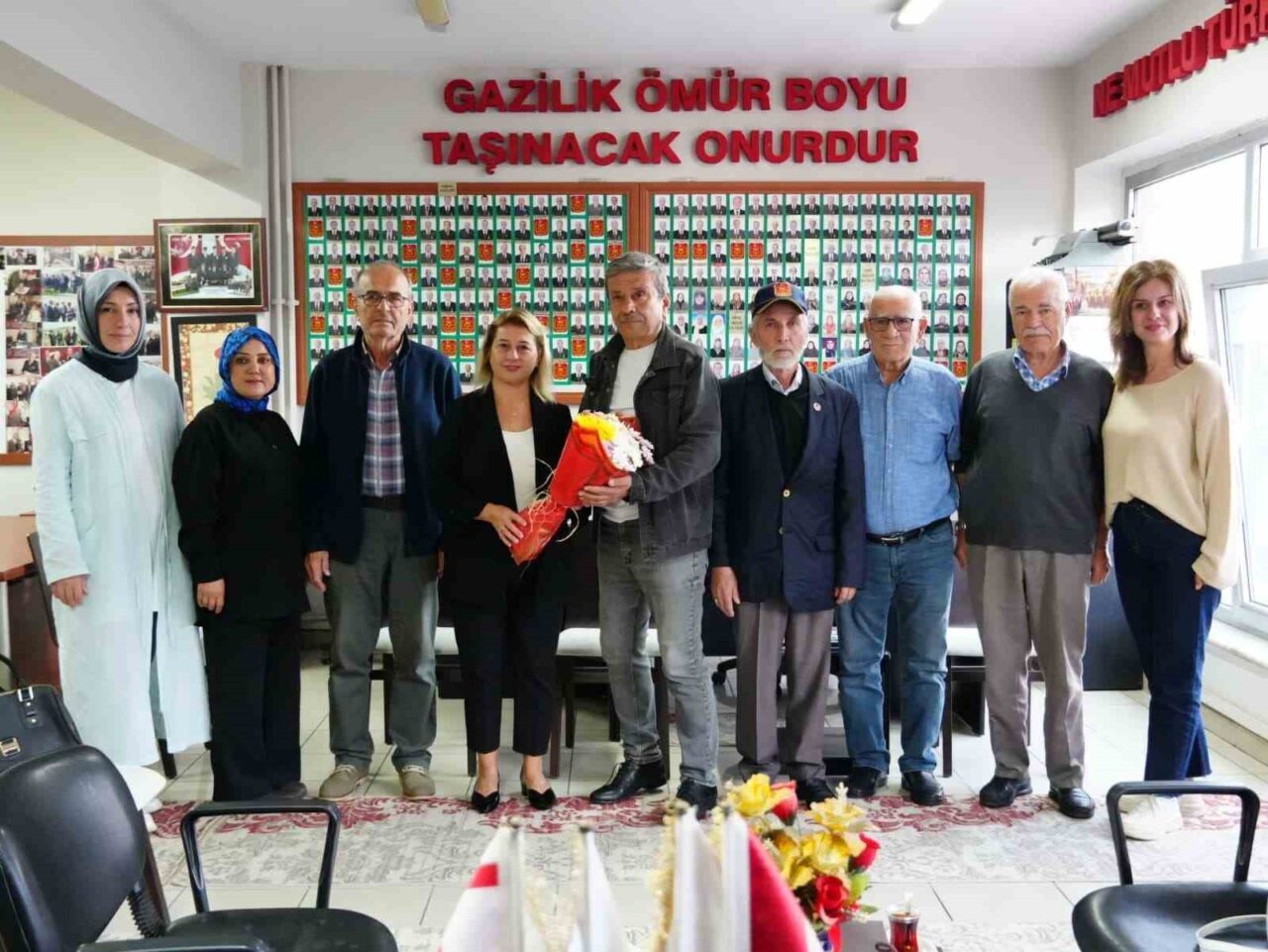 19 Eylül Gaziler Günü dolayısıyla Düzce’deki gazi derneklerini ziyaret eden