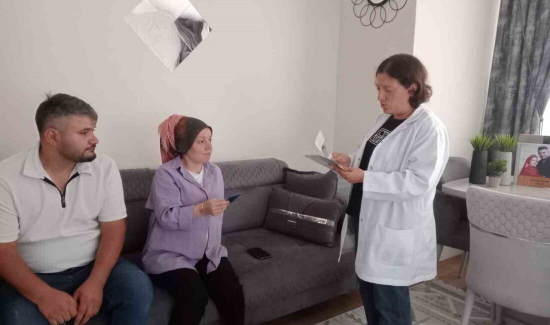 DÜZCE(İHA) – Düzce Sağlık Müdürlüğüne bağlı ekipler riskli gebeleri yakından