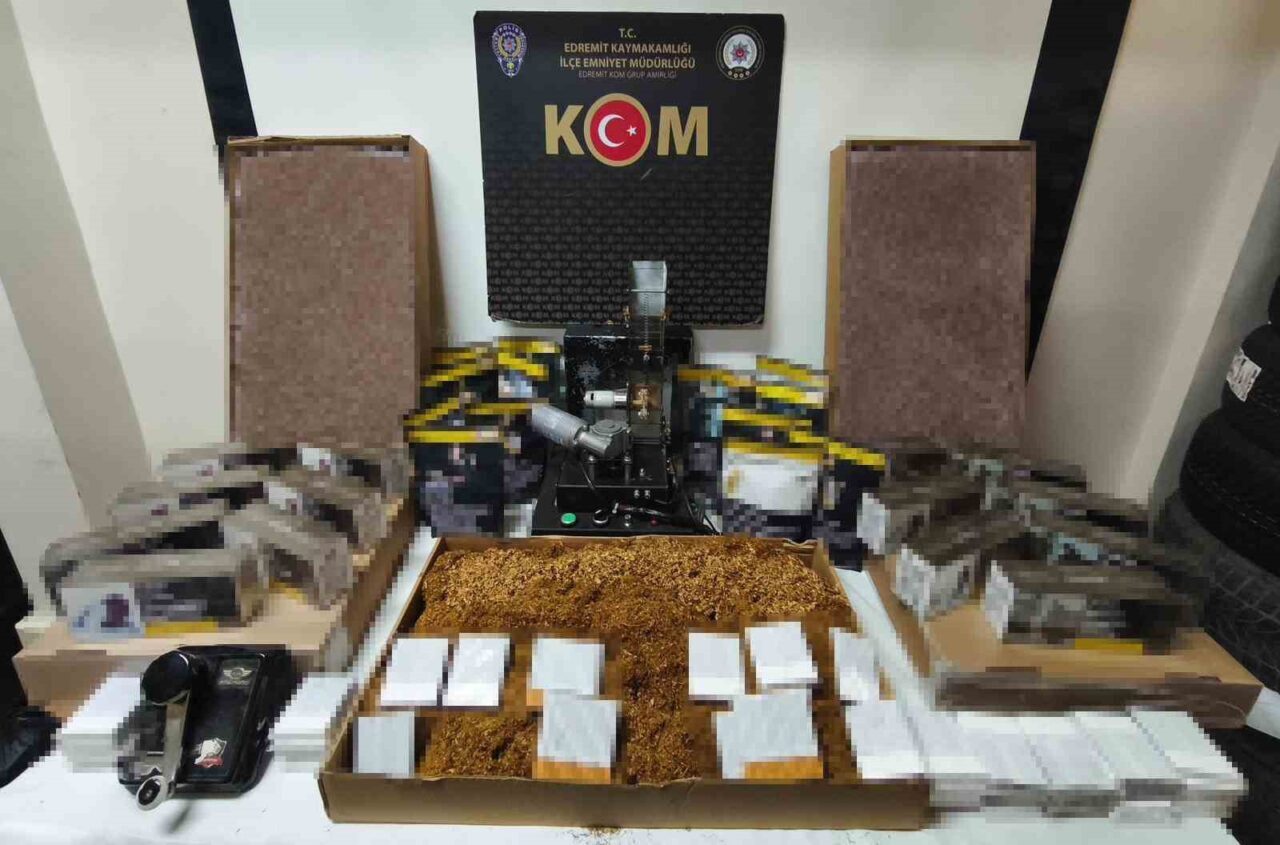 Balıkesir İl Emniyet Müdürlüğü Edremit KOM Büro Amirliği ekiplerince düzenlenen