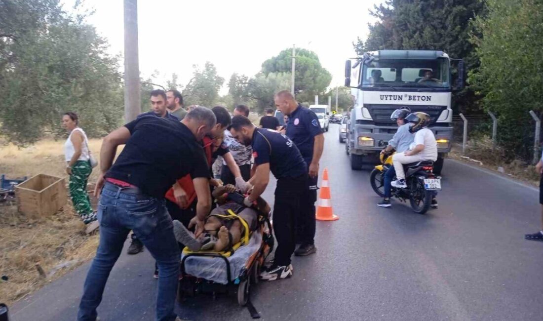 Balıkesir’in Edremit ilçesinde meydana gelen trafik kazasında 1 kişi yaralandı.