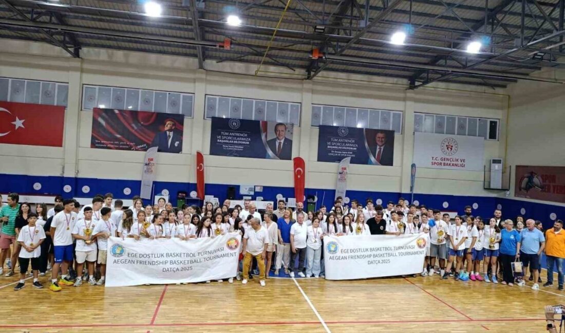 Muğla’nın Datça ilçesi ev sahipliğinde gerçekleştirilen Ege Dostluk Basketbol Turnuvası,