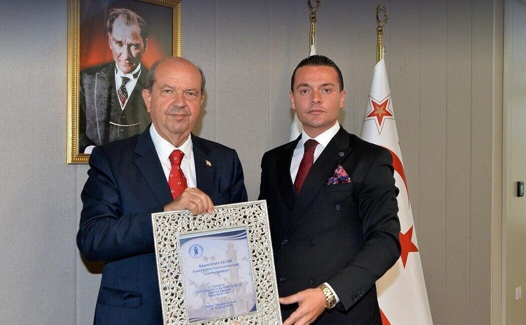 Ege Genç İş İnsanları Derneği (EGİAD) yönetimi, Kuzey Kıbrıs Türk