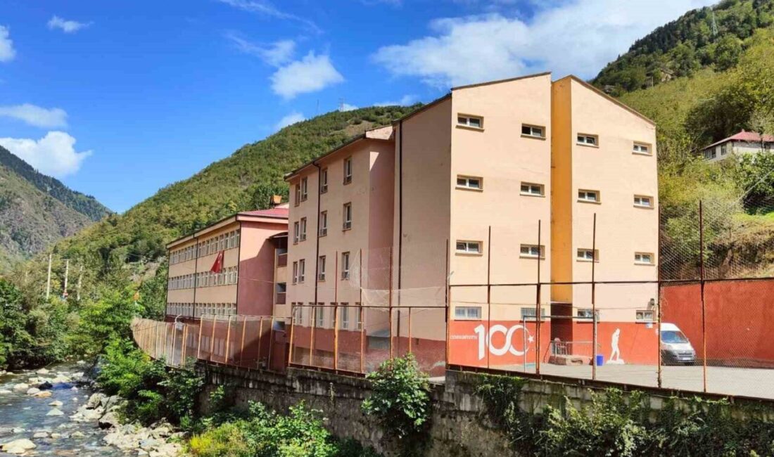 Trabzon’un Araklı ilçesine bağlı Çankaya Mahallesi’ndeki ilkokul ve ortaokul, Avusturya’da